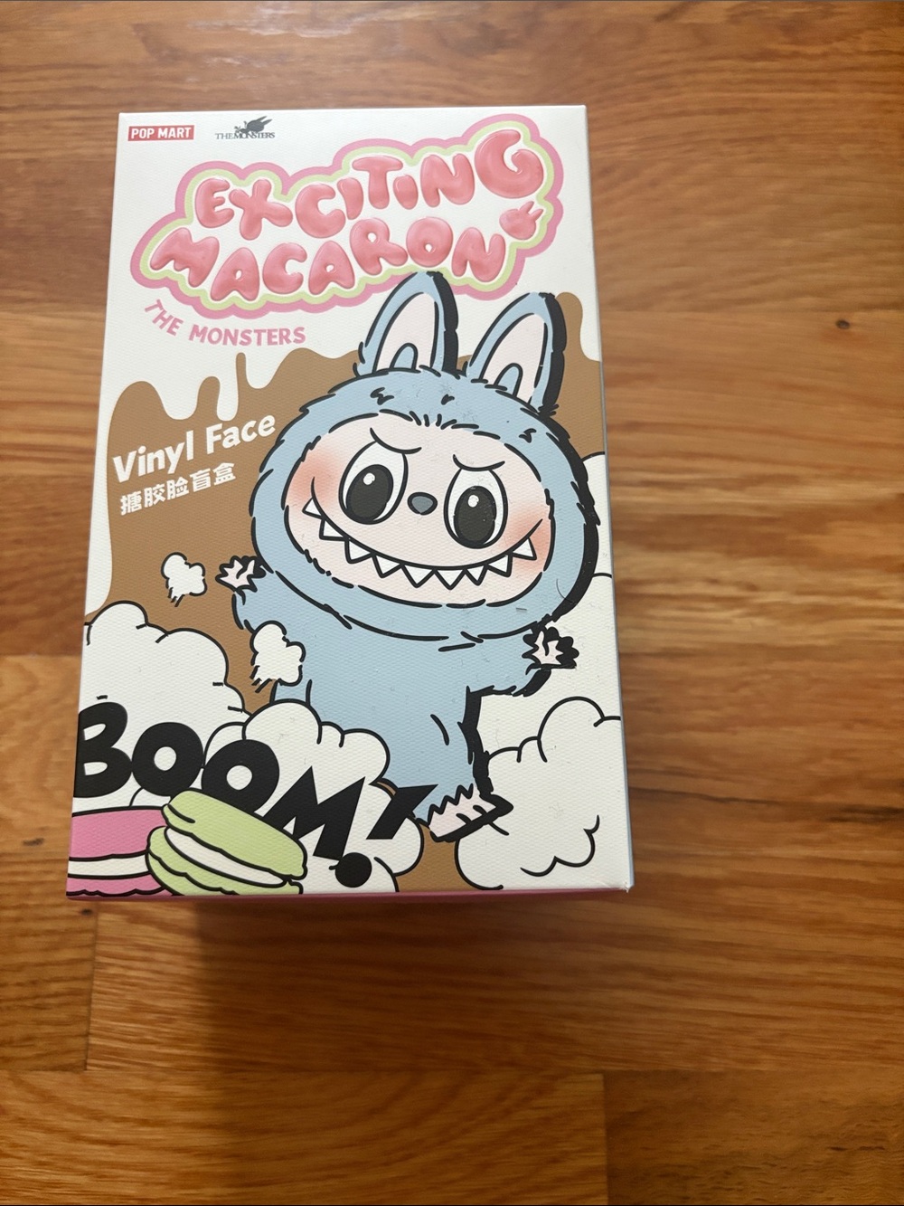 Pop Mart Exciting Macaron The Monsters (sea salt coconut, Authentic)